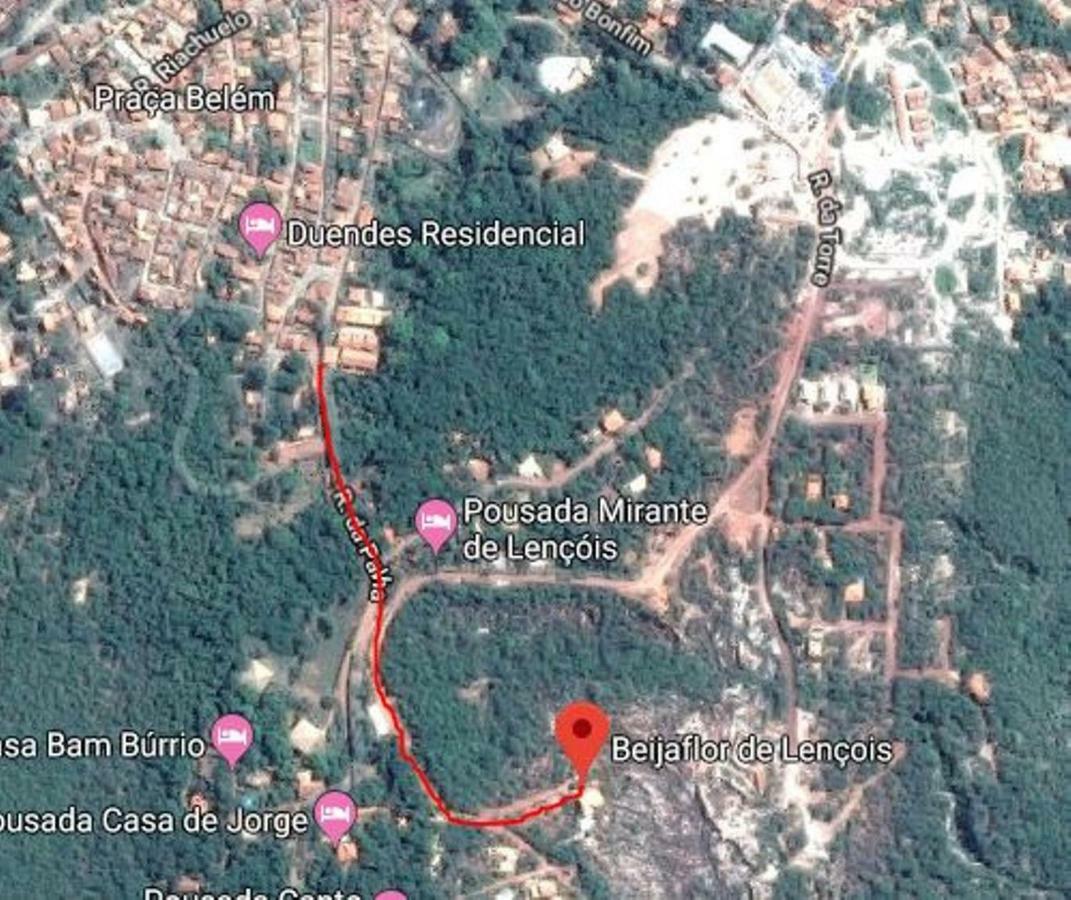 Beija- Flor De Lencois Bed & Breakfast ภายนอก รูปภาพ